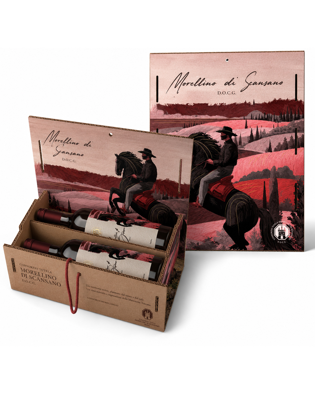 Morellino di Scansano — mockup