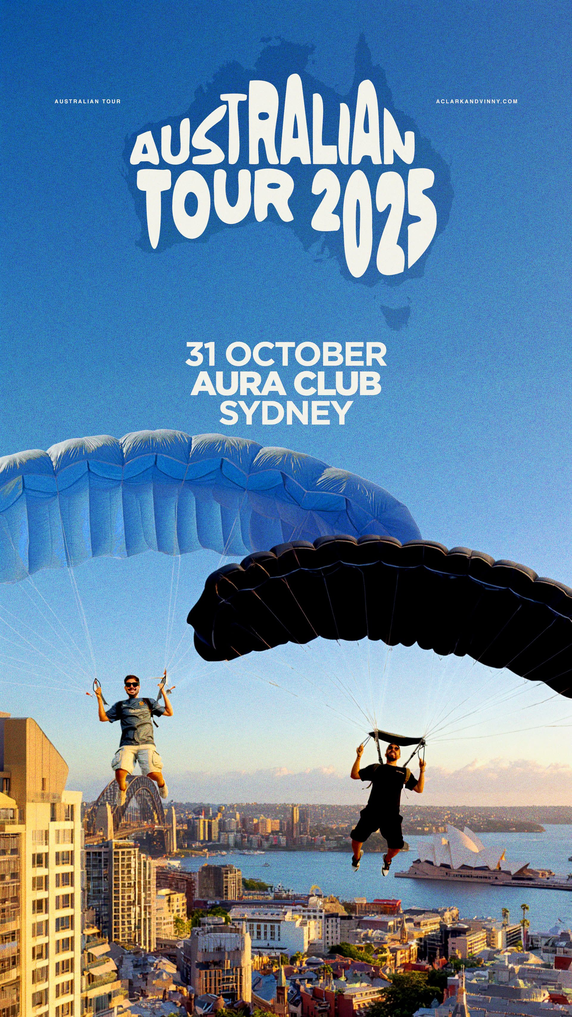 A-Clark & VINNY Australian Tour