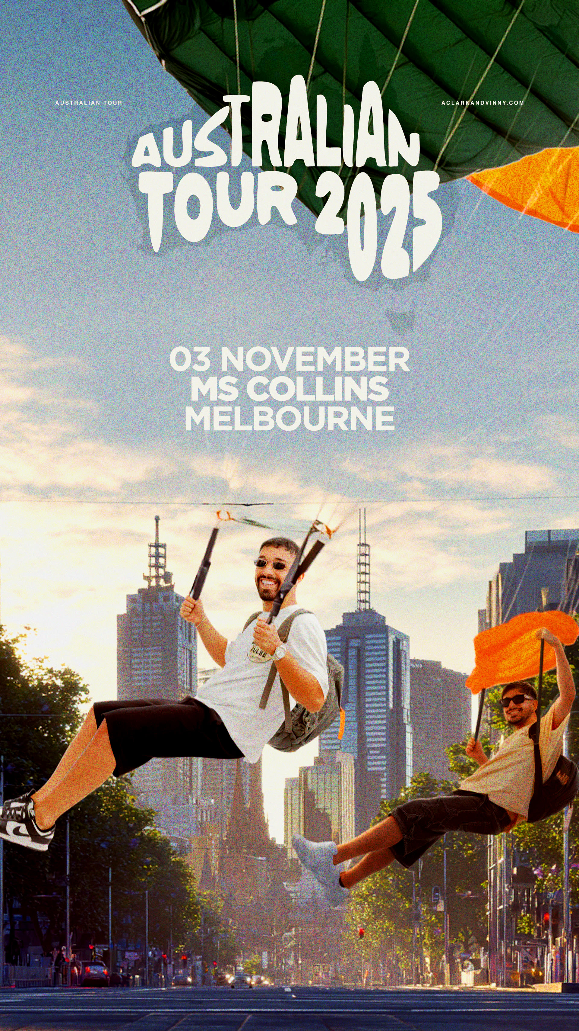 A-Clark & VINNY Australian Tour